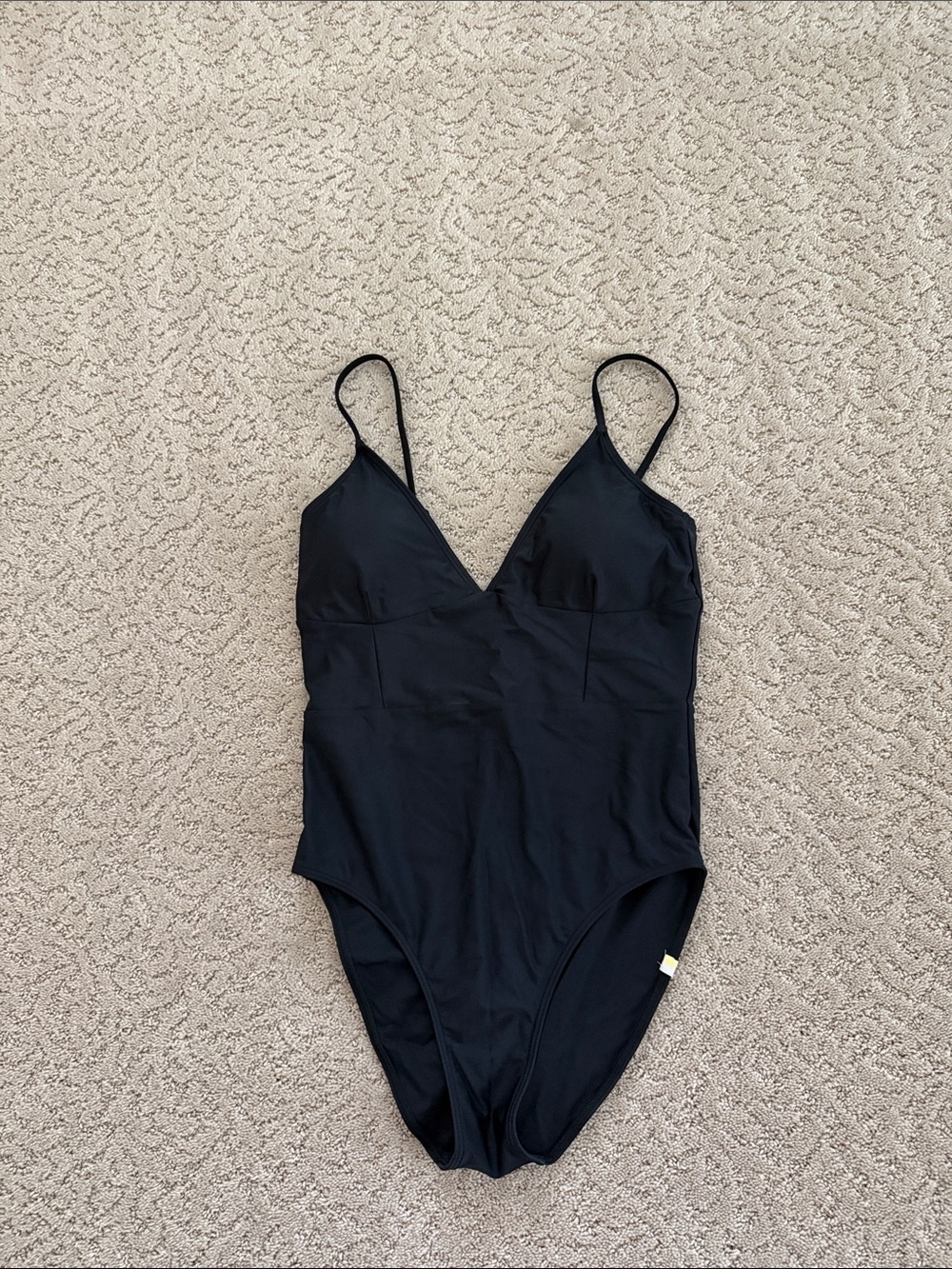 Summersalt Black V-Neck One-Piece Swimsuit